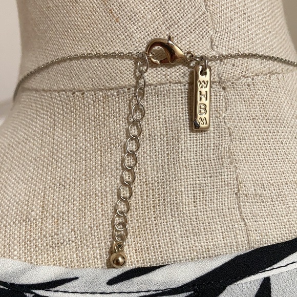 WHBM necklace with Zirconia from Swarovski - Picture 3 of 3